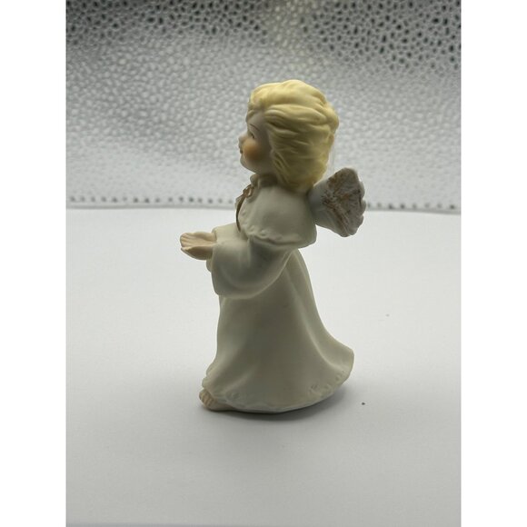 Set Of 2 Angel Figurines Cherub & Standing Angel Decorative Collectibles - Picture 7 of 15